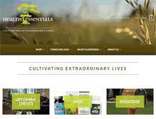 Tablet Screenshot of myhealthessentials.ca